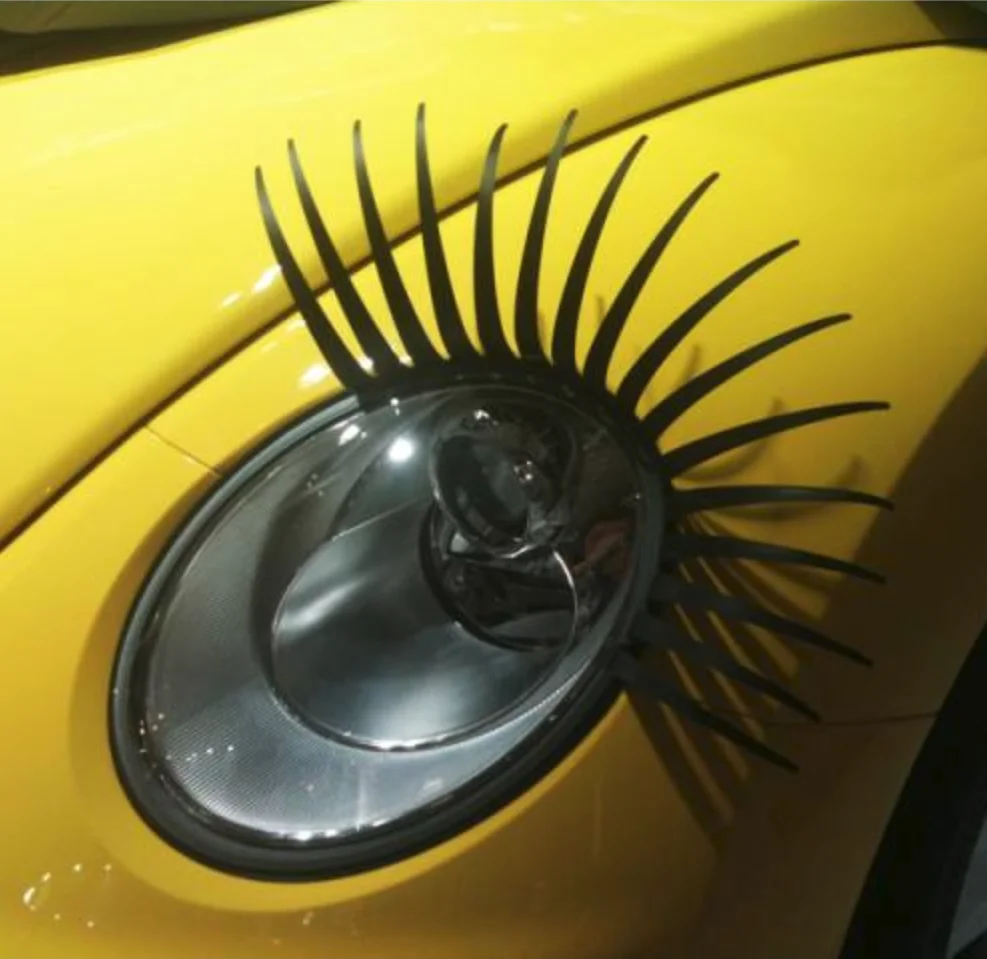 pestañas coche
