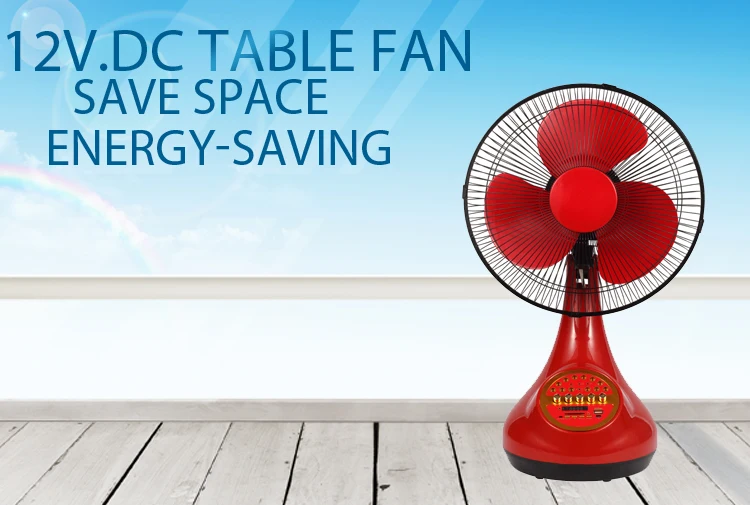 Stepless Control 12v Dc Rechargeable Table Fan Buy Table Fan