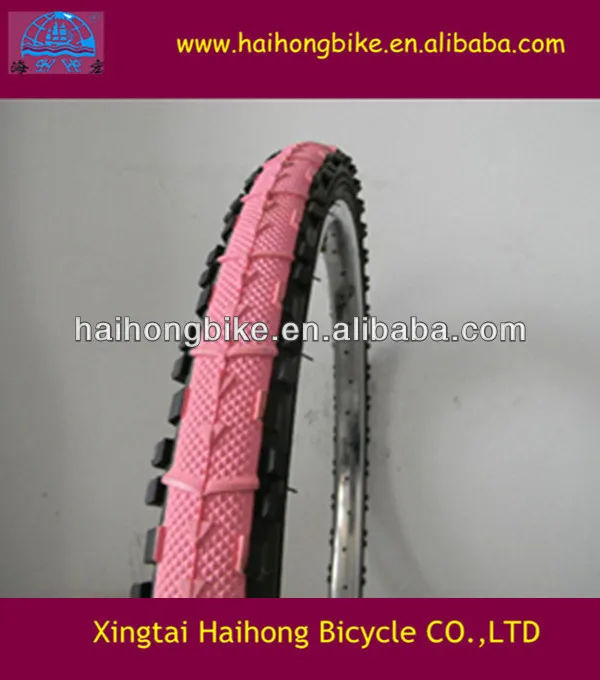 pink mountain bike tires