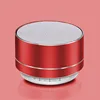 Portable A10 Bluetooth Aluminum Speaker TF Card U Disk Computer Subwoofer Wireless Mini Bluetooth Speaker