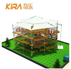 Playground Climbing Ropes Course Indoor Adventure Obstacles Course