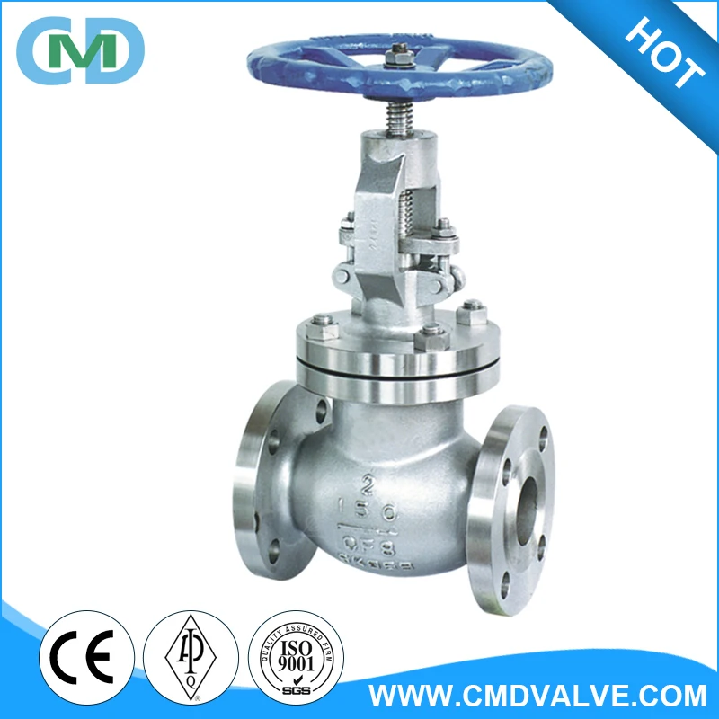 Api 600 2 Inch Manual Flange Petro Stainless Steel 316 304 Globe Valve ...