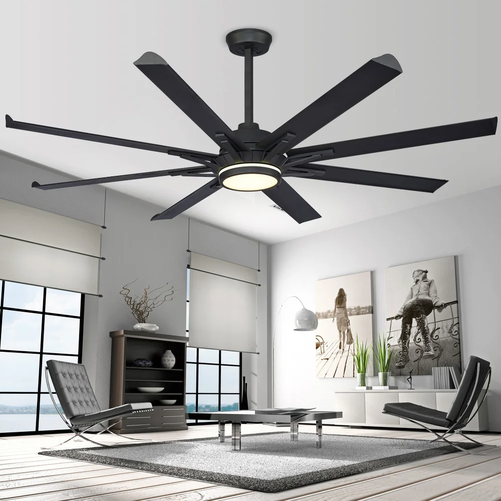 Aluminum Largest Style Silent High Speed Ceiling Big Industrial Fan