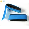 Hook and loop ski strap with different colors