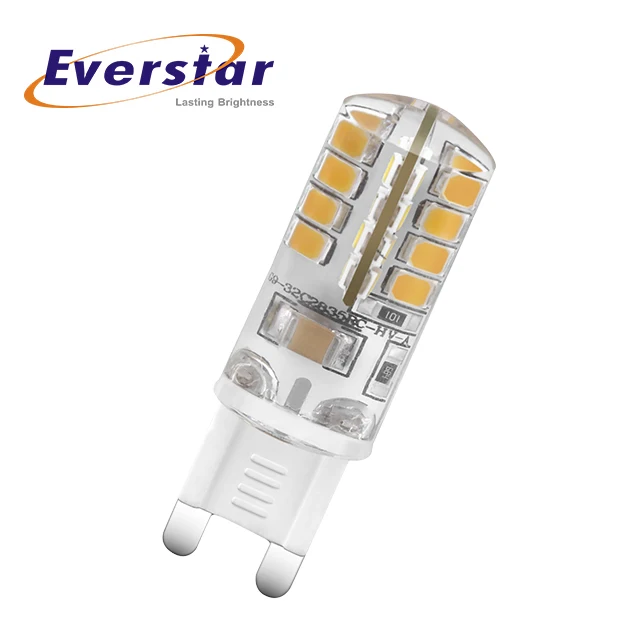 CE RoHS cheap 180lm 2.5Watt AC 120V g9 lamp led