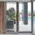 Sliding door with pulley system nylon wheels lock for aluminum