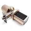 United States smart wooden door handle lock electronic cylindrical knob lock combination keypad deadbolt lock