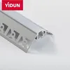 1M/3.3ft 50X22mm Screw Fixed Outside Corner Drywall Profile Track with Diffused PC Cover for Single Row Strip Light