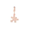 Factory Directly Alloy DIY Geometric Rose Gold Bracelet Charms Wholesale