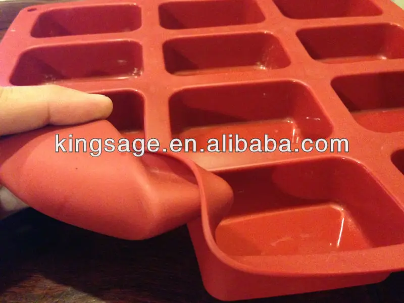 12 Cavity Silicone Mold Mini Loaf Pan Liner Petite Cake Molds Soap Molds Loaf Buy Licone