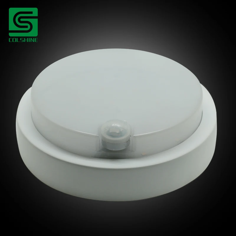 IP54 led wall lamp Round bulkhead light with pir sensor