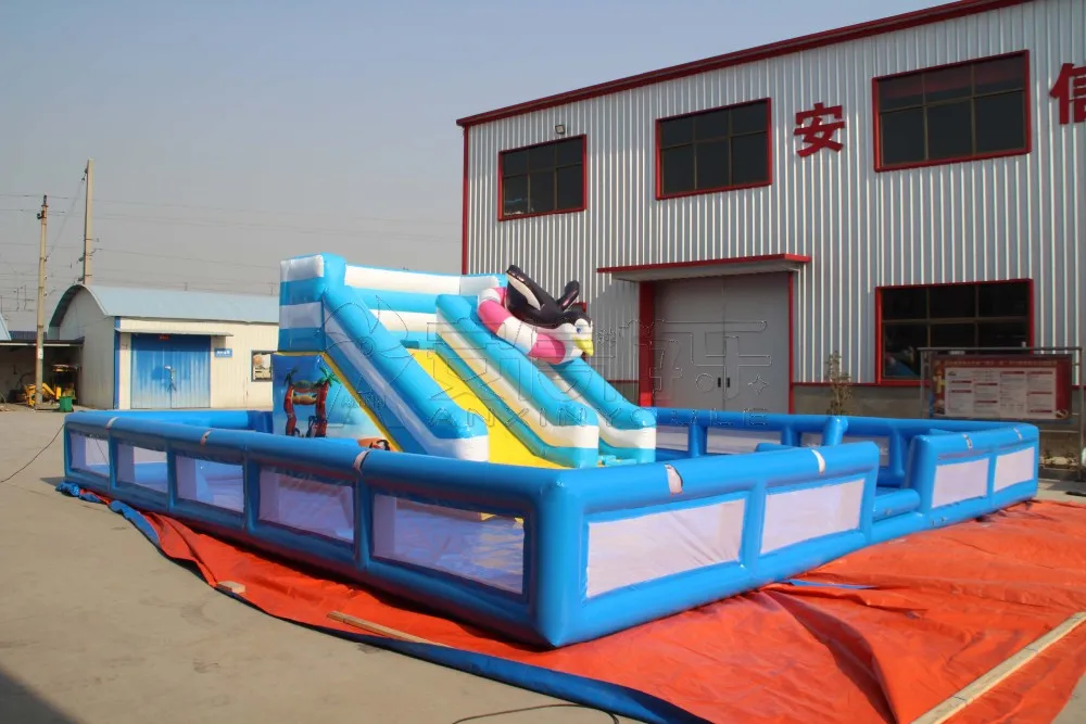 Customized Size Inflatable Kids Foam Pit Pool With Ocean Ball Pits For ...