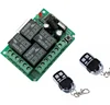 4 Buttons 315 433MHZ Transmitter RF ASK 4Ch DC12V receiver switches