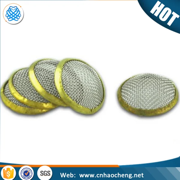 Stainless Steel Mesh Bowl/dome Shape Smoking Pipe Screens Tobacco Pipe