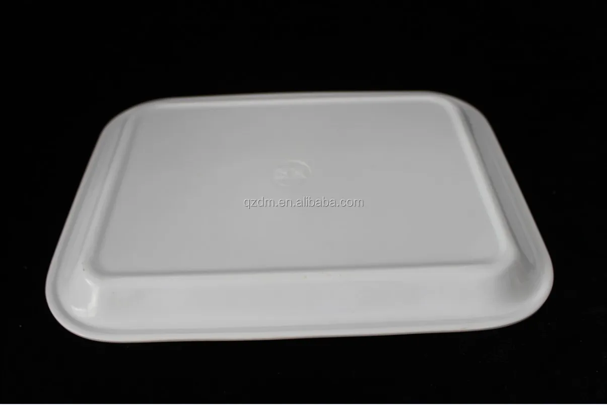 13inch Melamine rectangle tray ,Plastic food tray for Restaurant