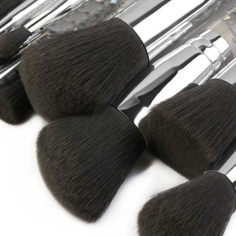 Cosmetic Brush Powder Eye Brush Bling Human Hair Makeup Brush Set