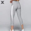 Colorblock Bodybuilding Women Activewear Compression Capri High Waist Gym Tight Sexy Yoga Pants