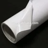 4mil latex printing white glossy removable clear self adhesive vinyl film for window advertising