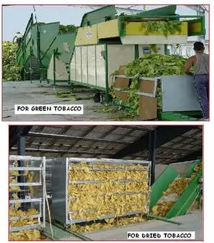 De Cloet Tobacco Leaves Loading Unloading Station For Bulk Curing Kilns