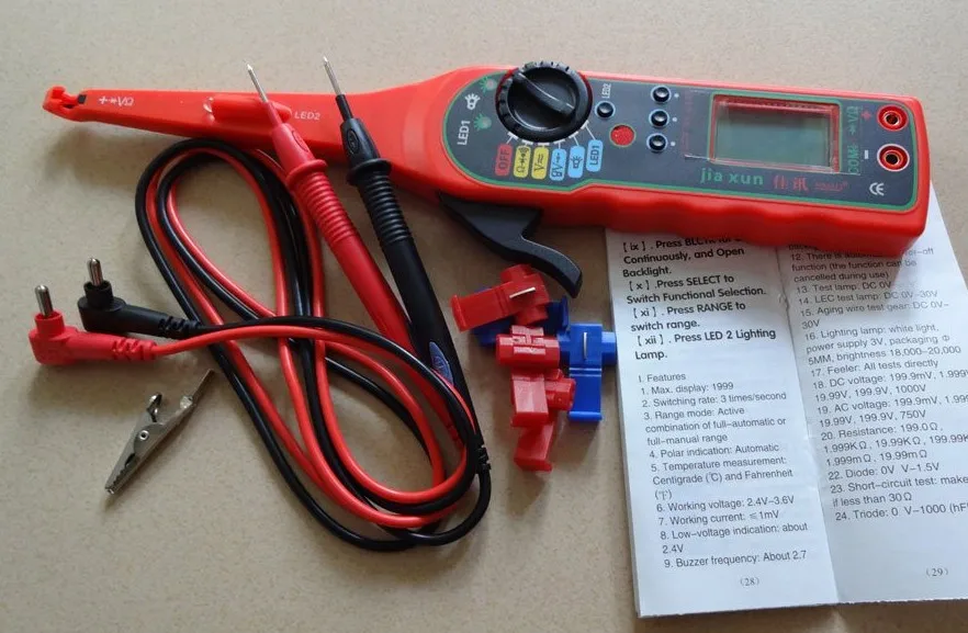 Circuit Tester For Testing Acdc Electric Circuits Detects Presence