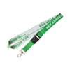 Black thick double layer custom lanyards quantity 1