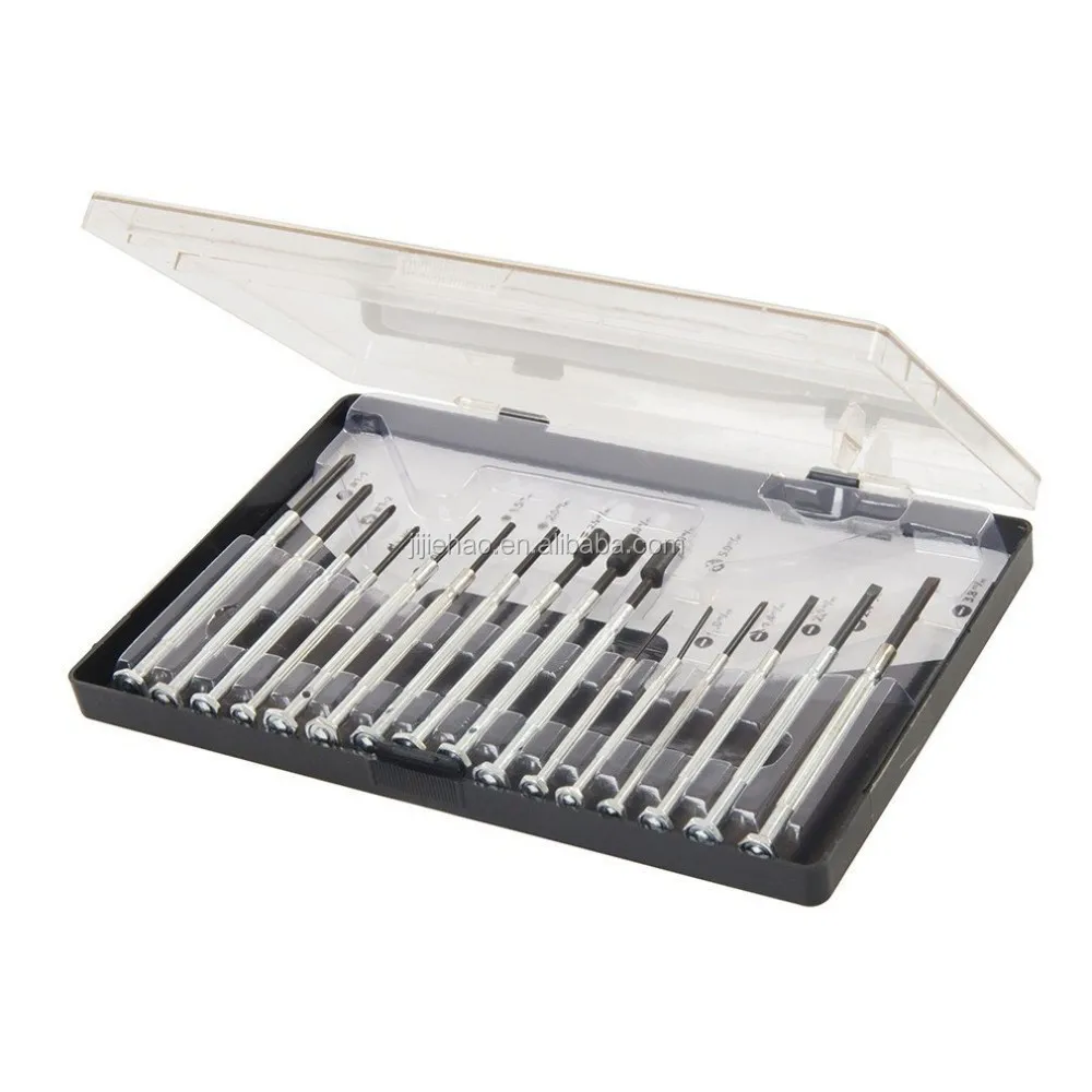 16pc Piece Precision Screwdriver Set For Jewellers Jewelry Pocket