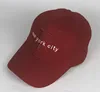 Custom Logo Embroidery Black metal Strap Baseball Caps Dad Hats With Woven Patch