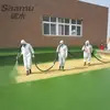 planting roofs polyurea top UV coating needed