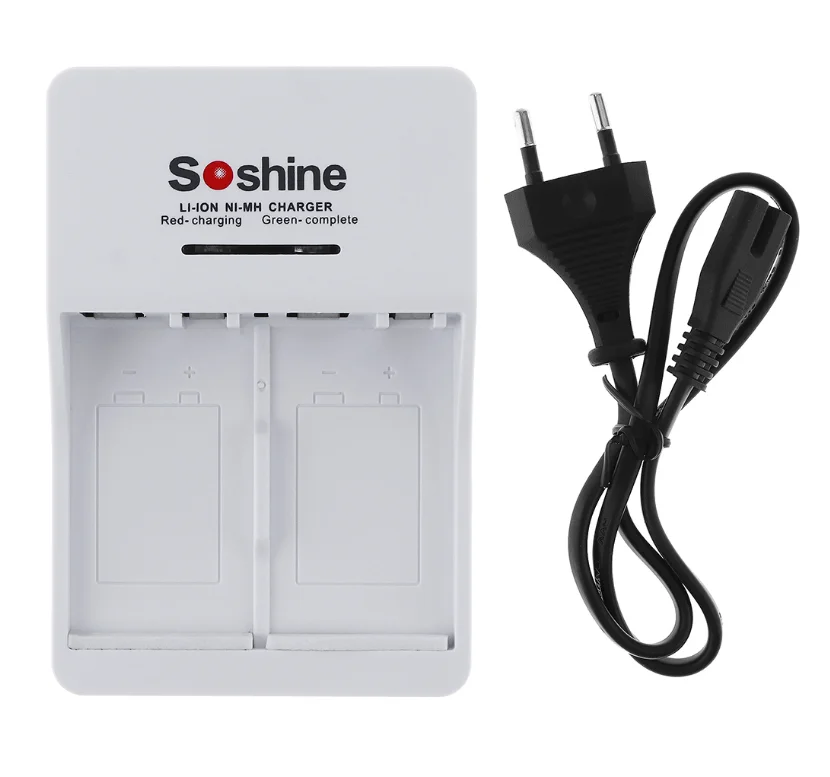 Soshine V1(Ni) 9V Li-ion Ni-MH Rechargeable battery charger