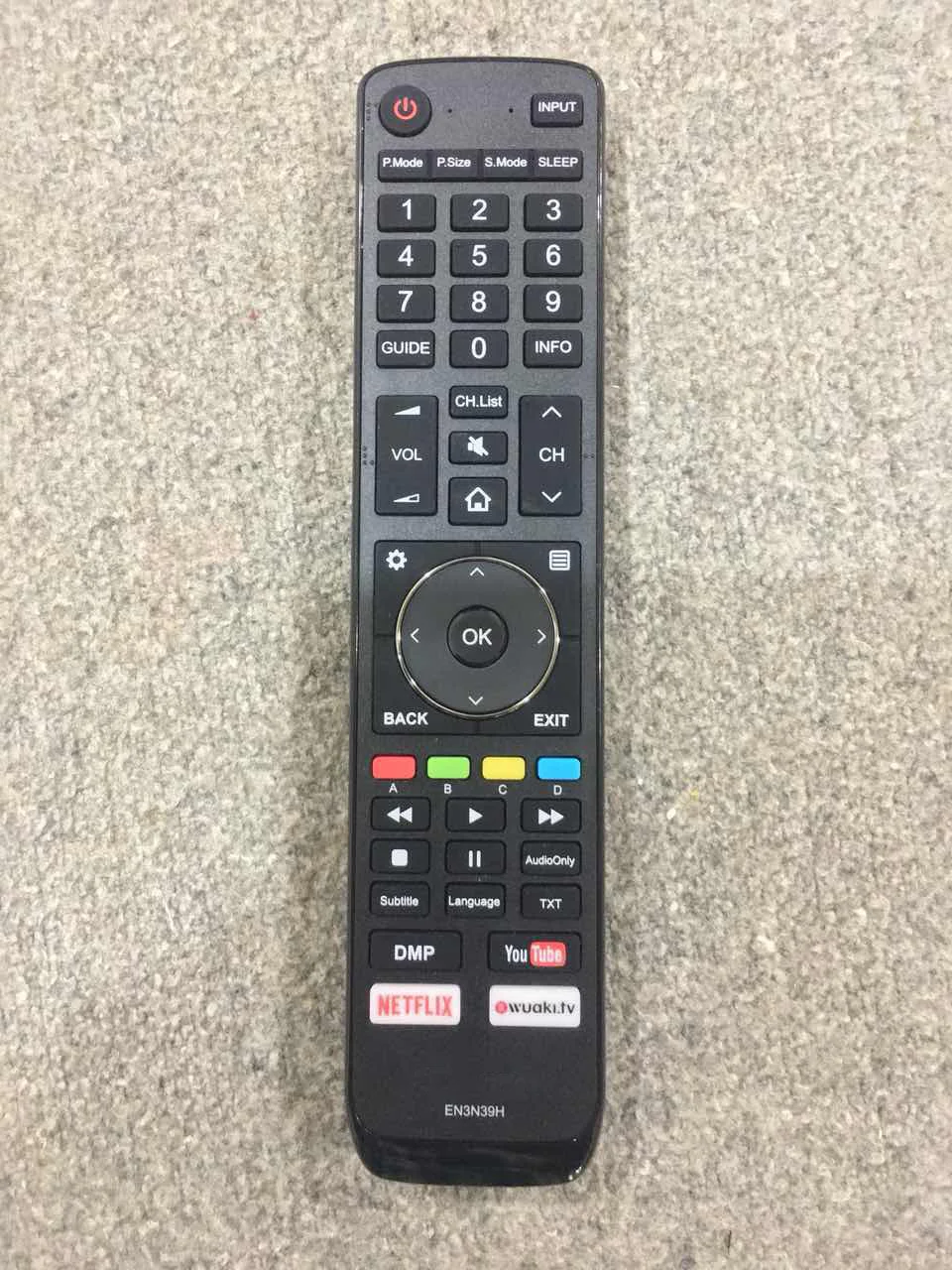 Universal En3c39 En3n39h Remote Control For Hisense Smart Tv 50n7 55n7