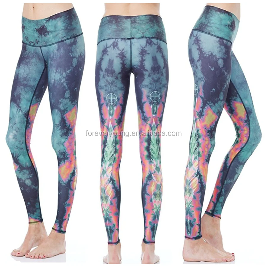 custom Printed flatlock stitching women fitness leggingyoga pantsactive tights.png