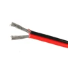 18 Gauge 99.9% stranded oxygen free copper OFC, Red/Black 2 Conductor Bonded Zip Cord Power/Speaker Electrical Cable