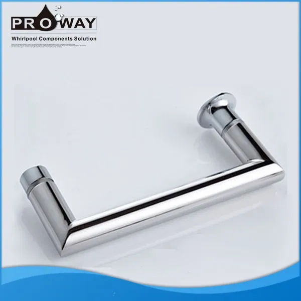Glass Shower Door Stainless Steel 145mm Hole Distance Hand Crank Handle