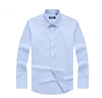 camisas de vestir azul