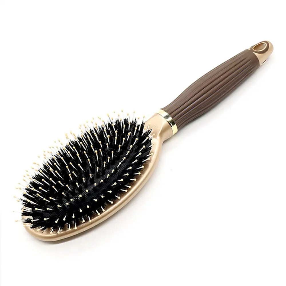 Paddle Hair Brush,detangling Brush Boar Bristle for Straightening