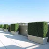 Hot Factory Direct Sale Artificial Plants With Pot For Office Wall Uv Protected Landscape Frame Backdrop