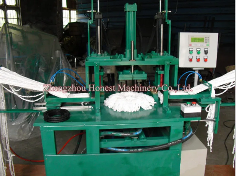 Bilateral Fourhole Cotton Yarn Mop Making Machine Buy Mop Making
