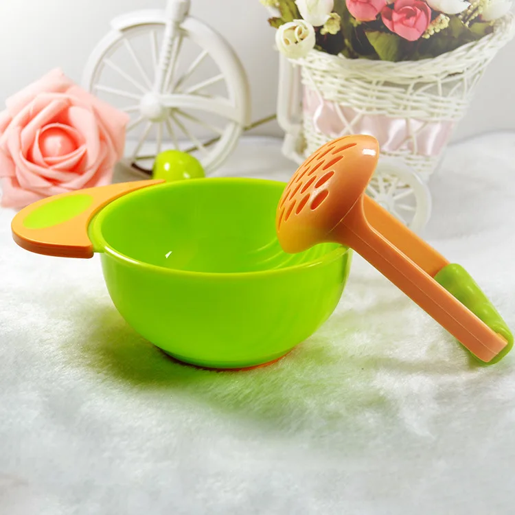 Baby Food Prep Bowl And Food Masher Injection Baby Feeding Bowl Mash ...