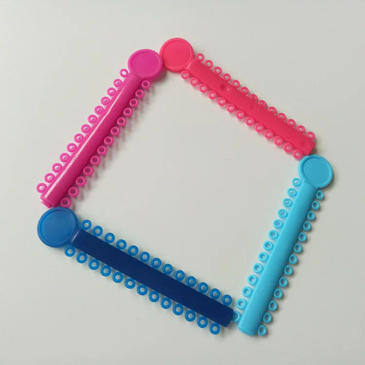 Different Colors Manufactory Orthodontic Elastomerics Ligate Ties Buy