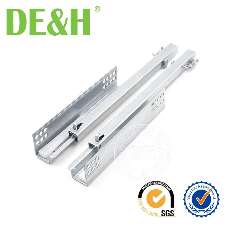Single Extension Push To Open Drawer Slide Runner