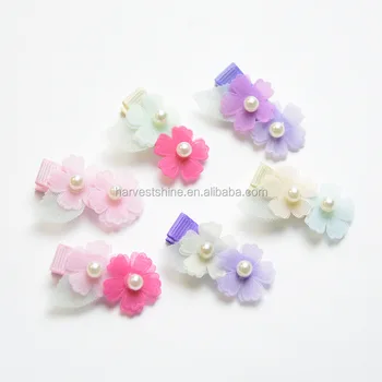 flower hair clips for sale