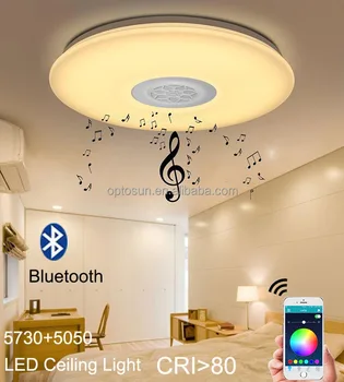 Kitchen Ceiling Light 24w Rgbw Colour Changing Bluetooth Speaker Music Ceiling Lighting Buy Kitchen Ceiling Light Ceiling Light Bathroom Rgbw Living