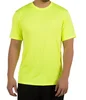 2019 neon color dry fit polyester t-shirt sport 140 gsm mesh fabric running t shirt
