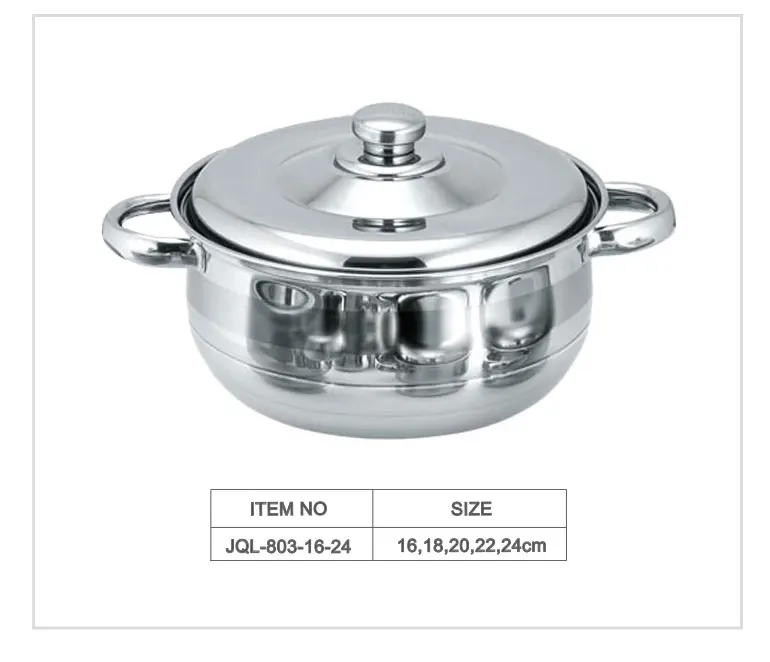 Good Price Stainless Steel Variety Sizes Large Stainless Steel Cooking 