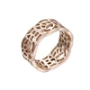 15103 Xuping popular women jewelry hollow design rose gold color finger ring for sale