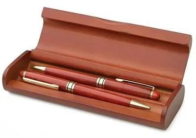 wooden pen box