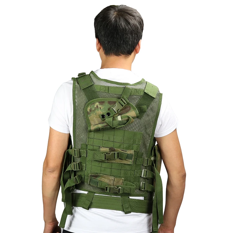 Polyester Khaki military ak 47 bullet proof vest