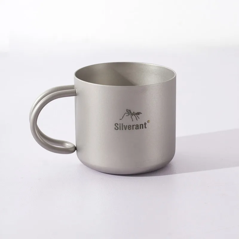 Silverant Titanium Gooseneck Coffee Kettle Sets With Glass Cup Coffee