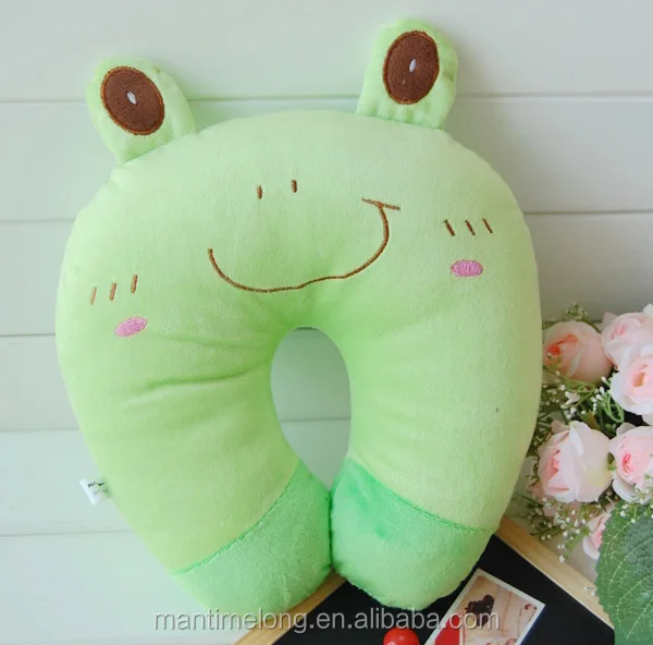9 Color Home Supplies Cute U Shaped Cartoonu Shape Neck Pillow Case U