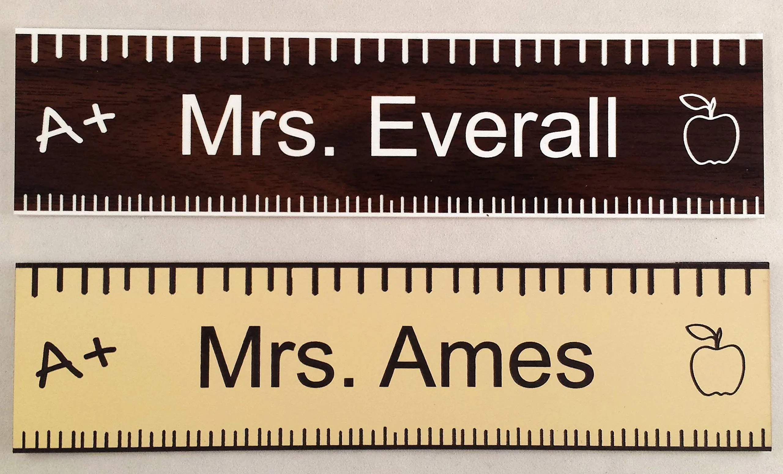 Buy Teacher Office Desk Name Plate Or Door Sign Laser Engraved